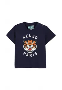 Футболка met korte mouwen с принтом Kenzo Kids, Medieval Blue