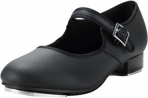 Танцевальные туфли MSMAX Jazz для девочек, костюмные сапоги из ПУ для мальчиков Linodes, черный