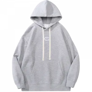 Свитшот унисекс Gwola, серый (с флисовой подкладкой и утепленный)