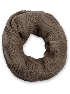 Шарф styleBREAKER, серо-коричневый