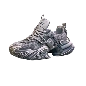 Banas Виннсиджи x Мужские массивные кроссовки лоу-топ серые, цвет Gray