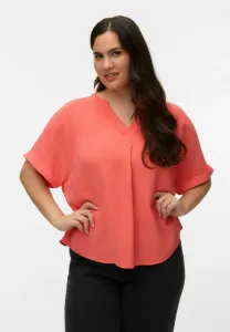 Блузка mit kurzen ärmeln vausschnitt Vero Moda Curve, Dubarry