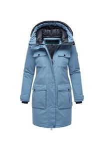 Зимняя куртка ледяной шторм 14 Navahoo, голубой