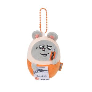 Мягкая кукла-брелок Meiji And Mouse капсульная, высота 12 см The Green Party