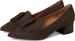 Лоферы Gentle Souls by Kenneth Cole Women's Glova, Chocolate Suede