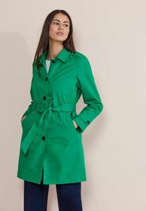 Тренч KLASSISCHER Street One, цвет grün