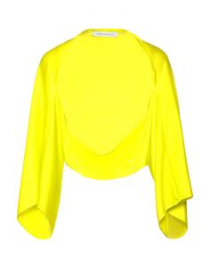 Укороченный блейзер Simona Corsellini, лаймовый