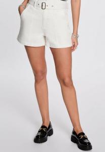 Джинсовые шорты BELTED Morgan, белый