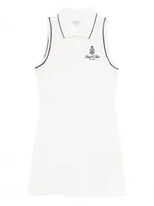 Платье Vendome Pique Sporty & Rich, белый