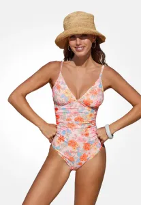 Яркий купальник с цветочным принтом Cupshe, Pink