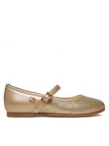 Низкие туфли Ballerina T4A3-33930-0572 M Tommy Hilfiger, золотой