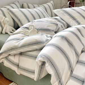 Jie Liya Комплект постельного белья 1,2 м: пододеяльник 150x200 см, активная печать, окрашивание, устойчивость к линьке и усадке, цвет Song Xiaolu