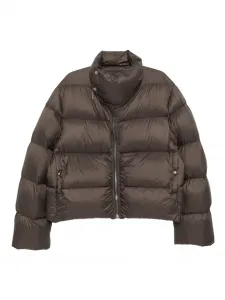 Пуховик Turtle Rick Owens, коричневый