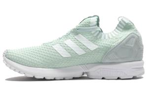 Кроссовки ZX Flux Lifestyle женские с низким верхом, зеленые/белые Adidas Originals