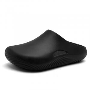 Тихие, устойчивые к запахам и истиранию сандалии с закрытым носком унисекс BTE, Black