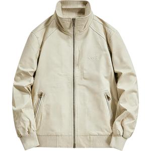 Куртка Unisex Lapel Moderate Others Jeep, экрю