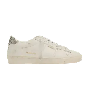 Кроссовки Golden Goose Wmns Match Star Optic White Silver, белый