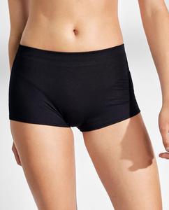 Трусики-кюлоты Isa из модала с высокой и широкой талией Bread & Boxers, черный