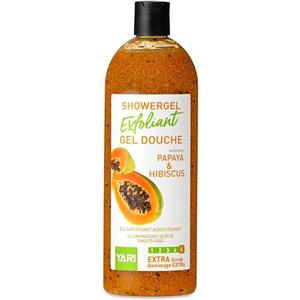 Отшелушивающий гель для душа Папайя и Гибискус Yari