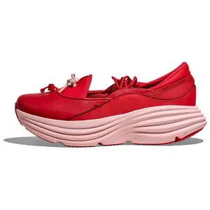 HOKA ONE ONE Ботильоны Bondi Platform Mary Jane женские красный розовый