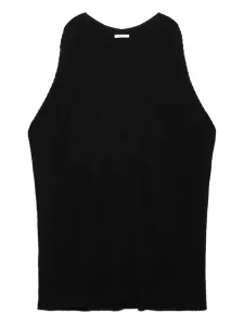 Топ в рубчик Maliparmi, черный