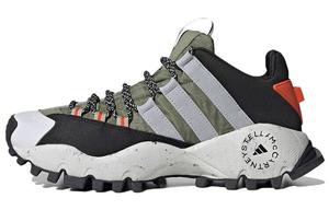 Stella McCartney SEEULATER Кроссовки для походов унисекс с низким верхом, черные/зеленые/серые Adidas