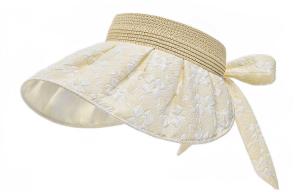 Free Rabbitⅱ Женская солнцезащитная шляпа, Светло-желтого