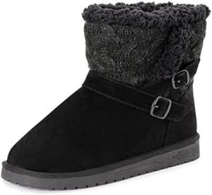 Женские модные ботинки MUK LUKS Alyx, Ebony