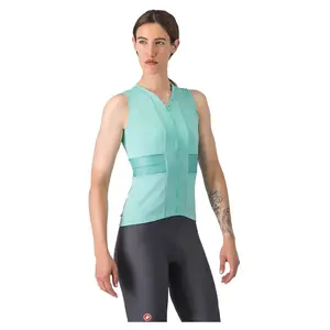 Джерси без рукавов Castelli Anima 4, синий