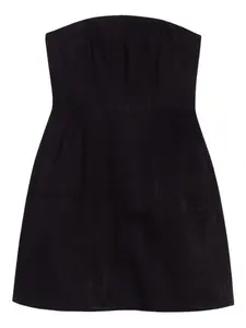 Мини-платье без бретелек Maje, черный