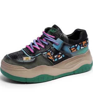 ZUOSAISI Женские лоу-топ скейтборд кроссовки черные, цвет Black