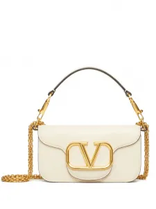 Маленькая сумка на плечо Loc? Valentino Garavani, нейтральный
