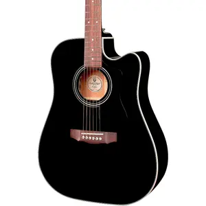 Гитара Guild D-140CE Westerly Collection Dreadnought Акустическая-Электрическая Черная