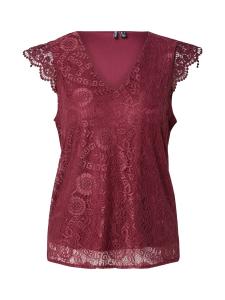 Блуза PIECES PCOLLINE, Wine Red