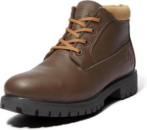 Timberland mens Premium, Dark Brown Fig With Olive