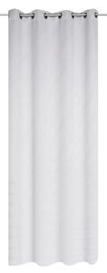 Шторы с люшками galaxy непрозрачный 135/245 см, белый
