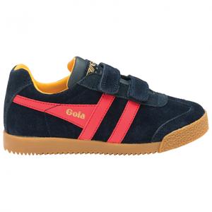 Кроссовки Gola Kid's Harrier VC, цвет Navy/Red/Sun