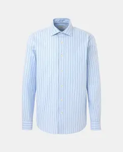 Мужская спортивная рубашка с длинным рукавом Emidio Tucci, светло-голубой