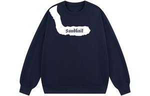 Зимняя толстовка унисекс SandKnit, темно-синий