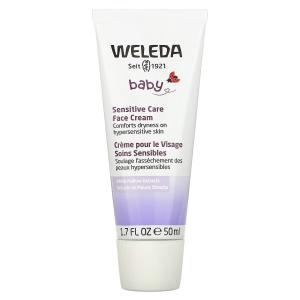 Крем для лица Weleda Baby Sensitive Care с экстрактами белой мальвы, 1,7 жидких унций (50 мл)