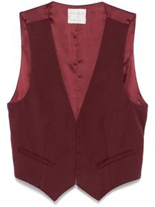 Фактурный жилет Forte Forte, красный