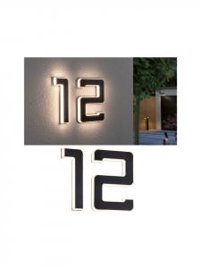 Комплект солнечных светодиодных светильников для номера дома Paulmann