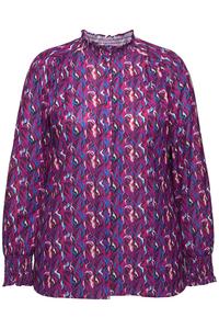Блуза Ulla Popken, темно-фиолетовый