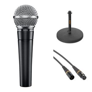 Ручной микрофон Shure SM58 Dynamic Voice-Over Microphone Kit