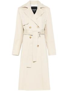 Patrizia Pepe тренч на молнии, нейтральный