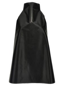 Двухцветное платье-трапеция Marni, мультиколор