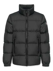 Пуховик с нашивкой-логотипом Colmar Kids, черный