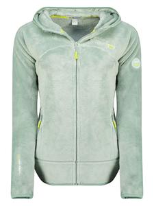 Флисовая куртка "Upalood" зеленого цвета Geographical Norway