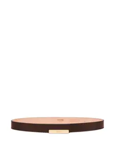 Кожаный ремень Moschino, коричневый