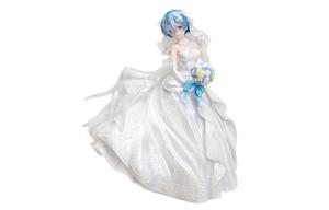 F NEX Rem Zero Starting Life In Another World, свадебное платье, с базой фигурки 23cm F:NEX
